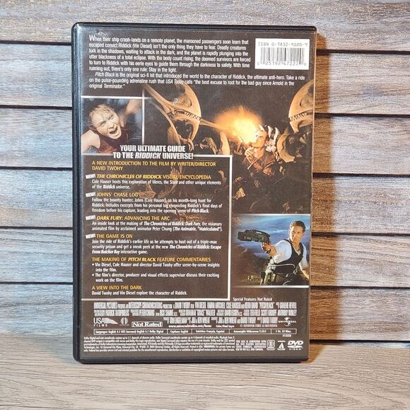 Pitch Black Vin Diesel Movie dvd - Picture 2 of 4